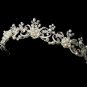 Victorian Freshwater Pearl & Crystal Bridal Tiara HP 1090