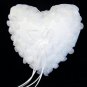 Floral Heart Ring Bearer Pillow RP Heart