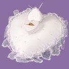 Heart Bridal Ring Bearer Pillow with Ring Box RP 422