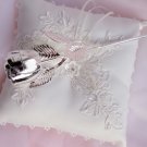 Rose Ring Holder Silver Plated 80054