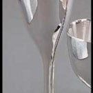 7.75 Inch Tall Heart Champagne Flutes 21054
