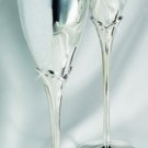Wedding Toasting Flutes with Crystals at Stem FL 9018