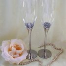 Wedding Toasting Crystal Flutes 21084