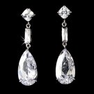 Glamorous Cubic Zirconium Dangle Earrings E 1718