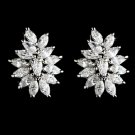 Beautiful Cubic Zirconium Marquise Earrings E 7536