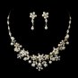Beautiful Pearl Bridal Jewelry Set NE 8001