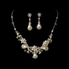 Pearl Vintage Couture Jewelry Set NE-6291