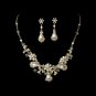 Pearl Vintage Couture Jewelry Set NE-6291