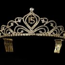 Gold Sweet 15 or Sweet 16 Tiara HP 242