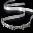 Ribbon Vintage Crystal Bridal Headpiece HP 8286