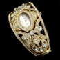 Gold Rhinestone Crystal Bridal Watch 10