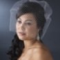 French Bird Cage Veiling with scattered Swarovski Rhinestones (VCage 702)
