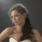 Dramatically Long Bird Cage Veil (15" long x 16" wide on Comb) V Cage 900