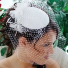 Vintage Bridal Hat with Bird Cage Veil HP 8306