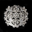 Crystal Vintage Style Bridal Brooch 3181