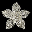 Crystal Starfish Flower Bridal Brooch 3174