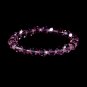 Pink Swarovski Crystal Bridal Bracelet B 201