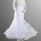 Mermaid Spandex Petticoat PC 102 White