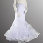 Mermaid Spandex Petticoat PC 102 White