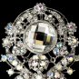 Large AB Crystal Celebrity Style Brooch for Gown or Hair - Brooch 8777
