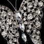 Brooch 74 Silver Clear