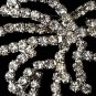 Brooch 75 Silver Clear