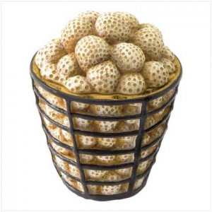 Golf Trinket Box-Polyresin