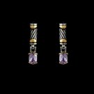 Earring 4082 Light Amethyst