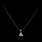 Past, Present & Future Silver Cubic Zirconia Pendant N3586