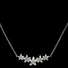 Necklace 2689 Silver Clear