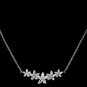 Necklace 2689 Silver Clear