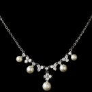 Necklace 2615 Silver Ivory