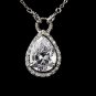 Necklace 2729 Silver Clear