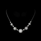 Necklace 2556 Silver Clear
