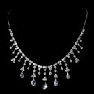Necklace 3628 Silver Clear