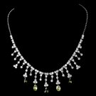 Necklace 3628 Silver Olive