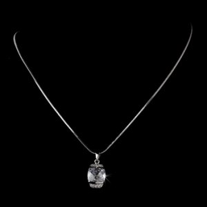Necklace 6502 Silver Clear