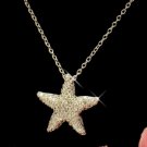CZ Starfish Bridal Pendant N 8108