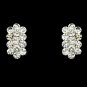 Clear Clip On Earrings E 24678