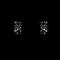 Black Clip On Earrings E 24678