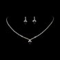 Beautiful Amethyst Crystal Jewelry Set NE 342