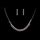 Crystal Jewelry Set NE 3108 Pink