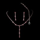 Sparkling Pink Jewelry Set NEB 322