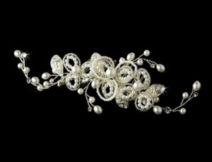 Pearl Elegance Bridal Comb 8109