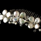 Coin Pearl Bridal Comb 8136