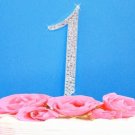 Swarovski Crystal Number Cake Toppers