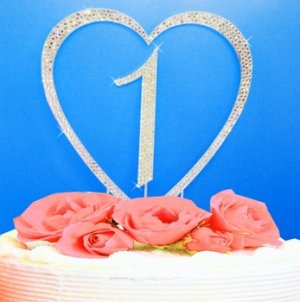 Single Heart with Number