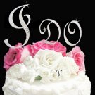 Swarovski Crystal "I Do" Wedding Cake Topper