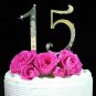 Sweet 15 & Sweet 16 Cake Topper Set