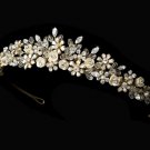 Gold Champagne Bridal Tiara HP 4429